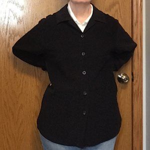 Sonoma - Black suede-feel jacket